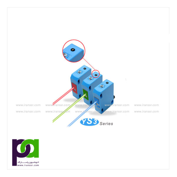 سنسور کد رنگ مدل YS3B - S18N/D